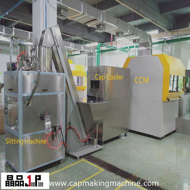 Машина для формования пластиковых крышек